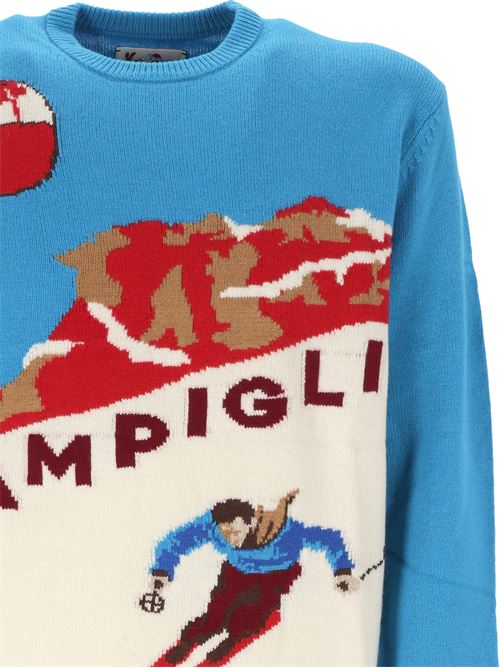 Maglia uomo con cartolina Campiglio MC2 Saint Barth | HERON00121C